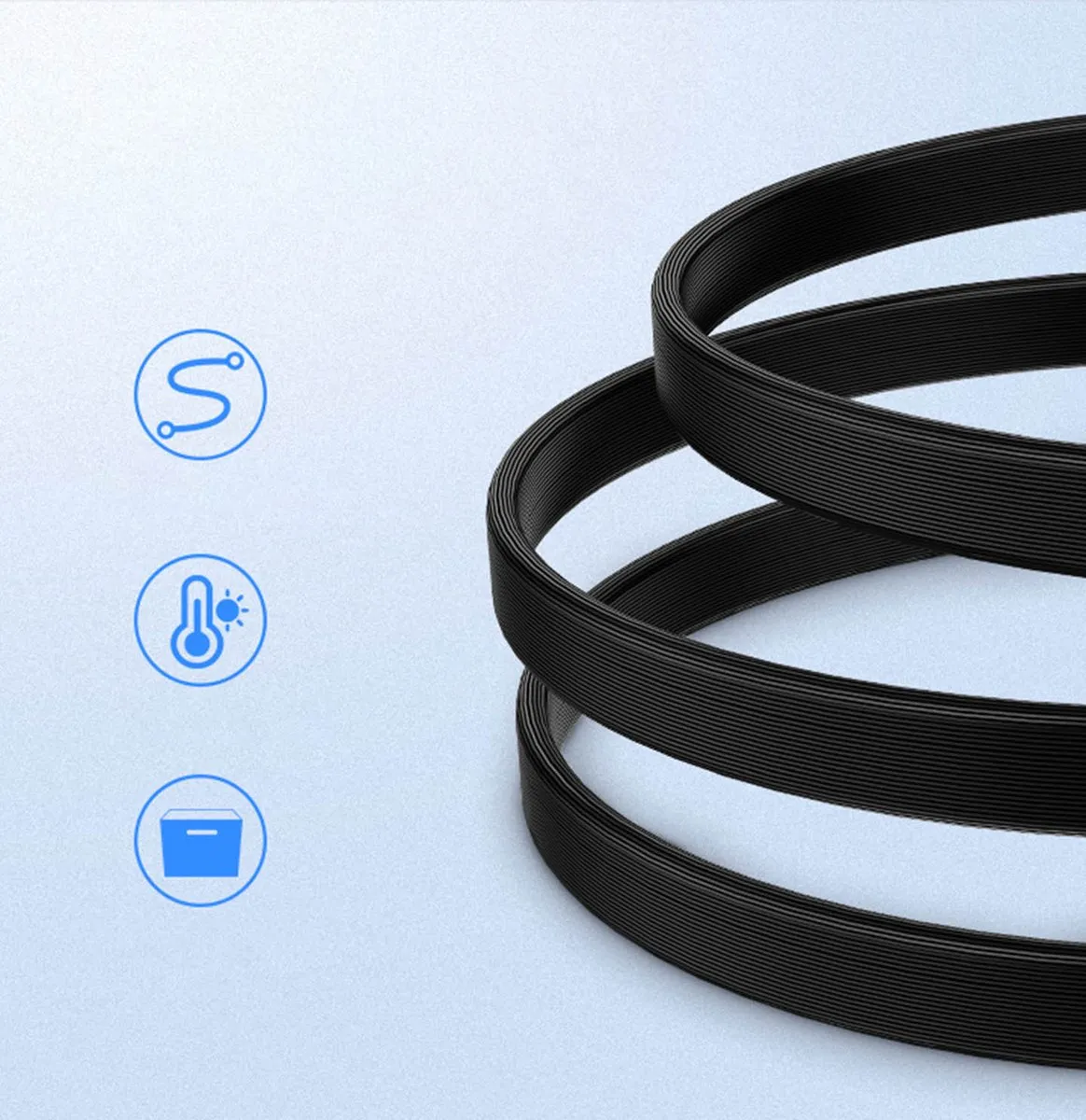 Ugreen SATA 1.0-3.0 naar 5Gb/s Kabel 0,5m - Zwart