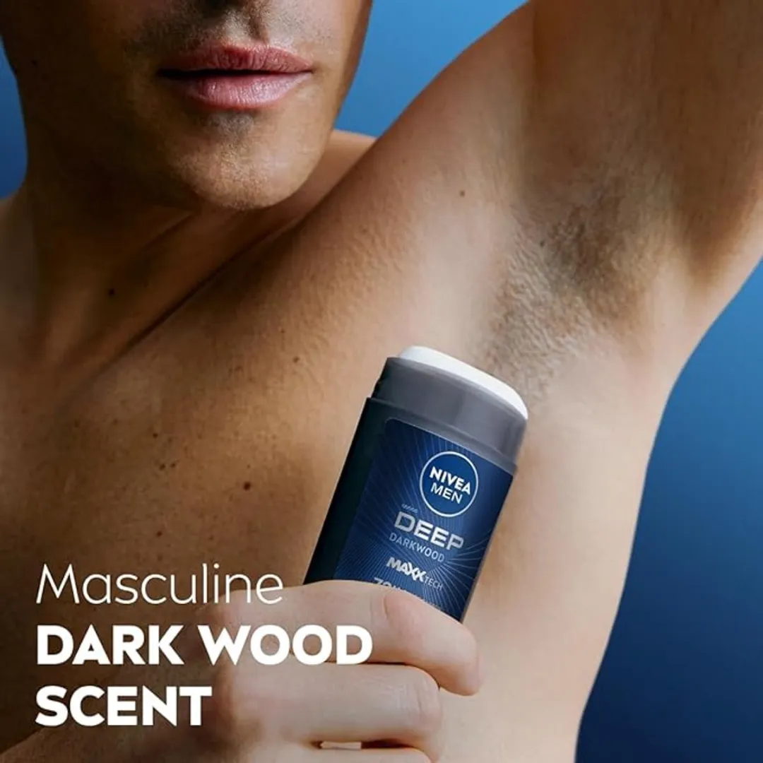 NIVEA Men Deep Black Carbon Deodorant Stick 50ml
