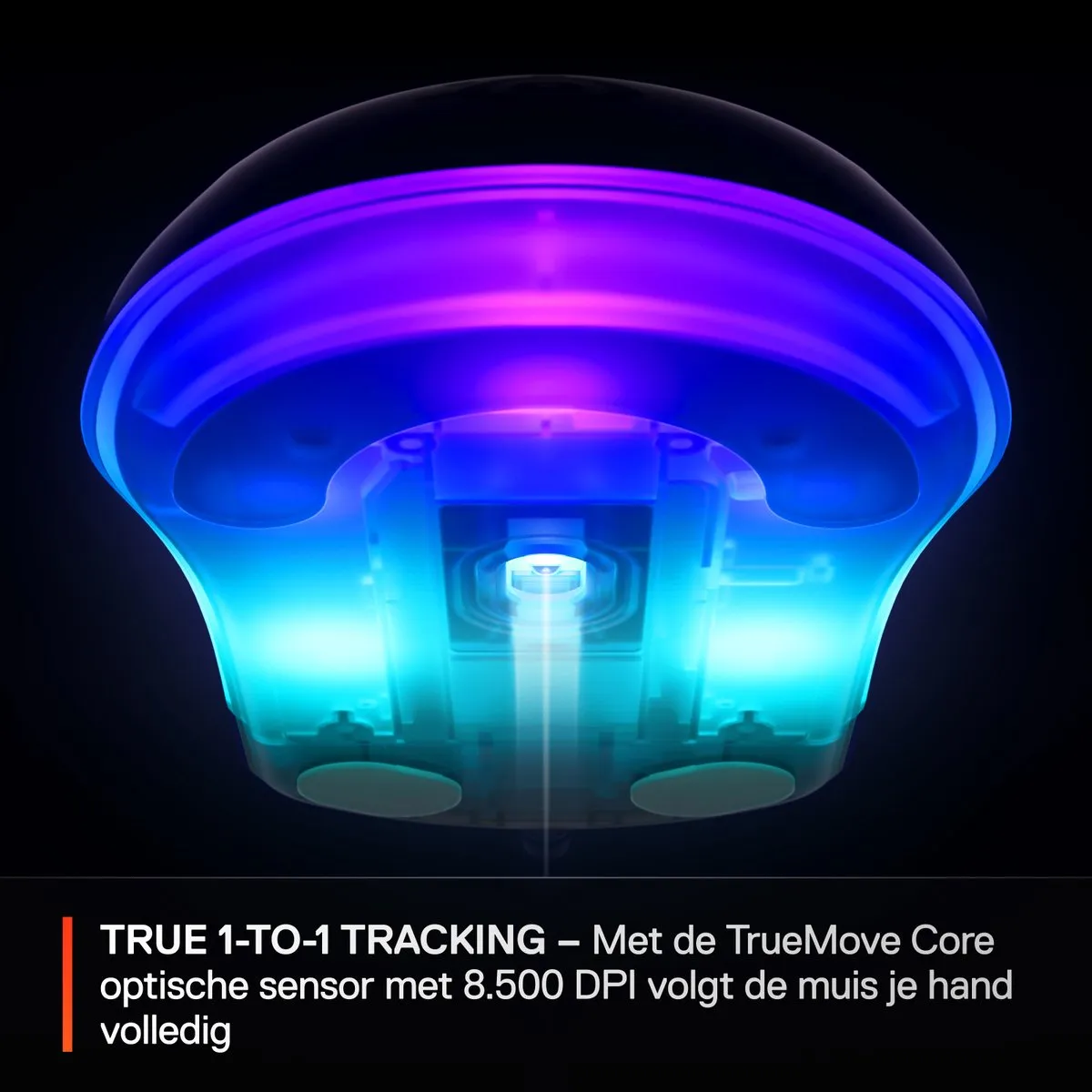 SteelSeries Rival 3 Gen 2 Gamingmuis 62516 - Wit - 8500DPI