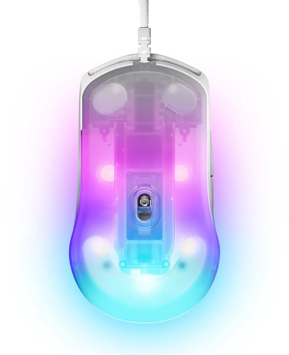 SteelSeries Rival 3 Gen 2 Gamingmuis 62516 - Wit - 8500DPI