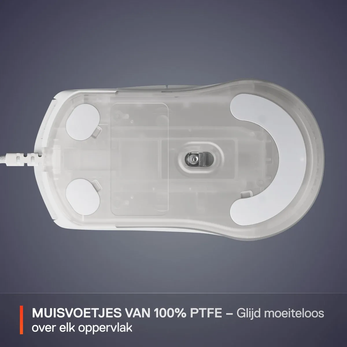 SteelSeries Rival 3 Gen 2 Gamingmuis 62516 - Wit - 8500DPI