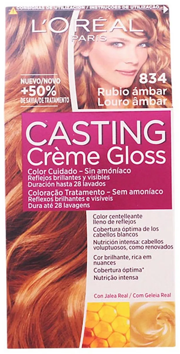 L'Oréal Paris Casting Crème Gloss #834 Rubio Ambar - 180ml