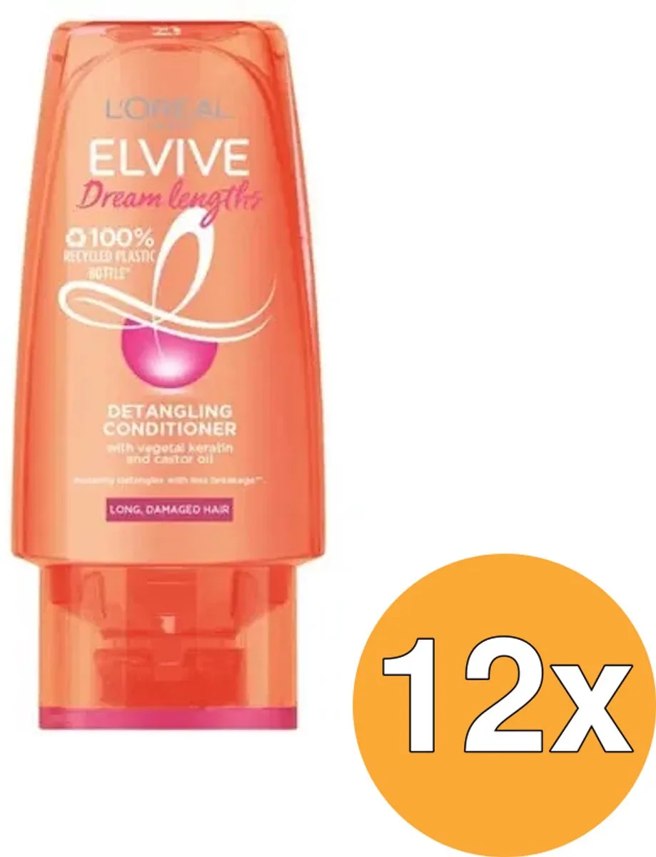 L'Oréal Paris Elvive Dream Lengths Conditioner 90ml - 12 Stuks