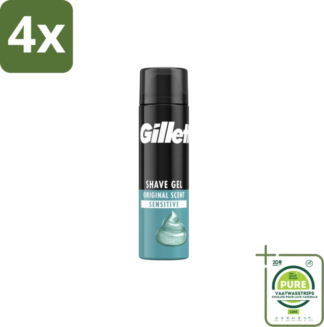 Gillette Gevoelige Huid Scheergel 200ml