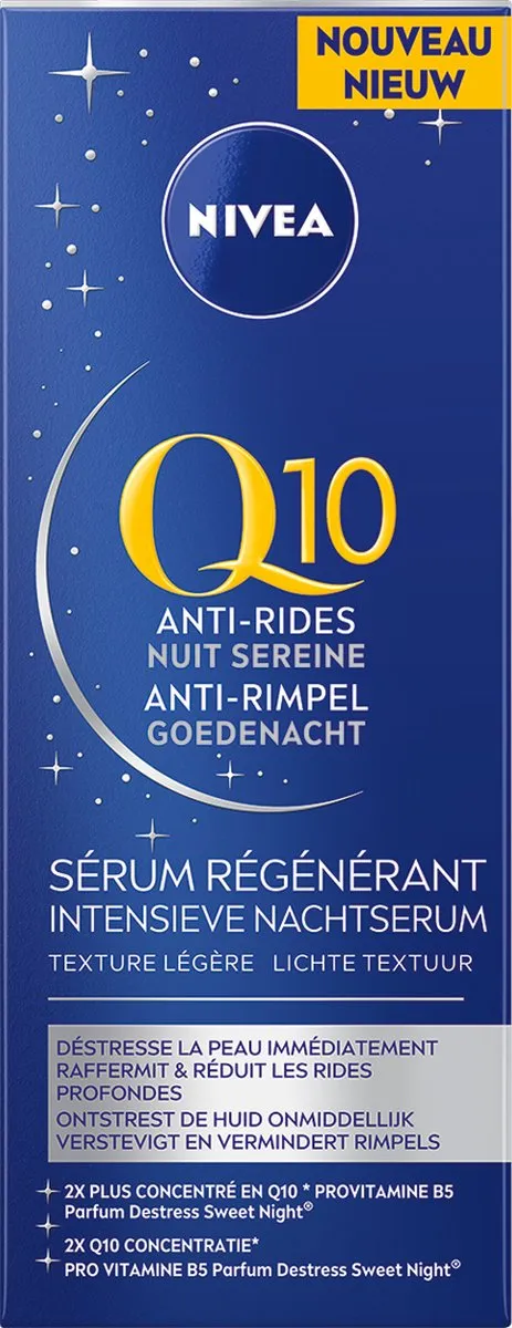 NIVEA Q10 Anti-Rimpel Nacht Serum 30ml