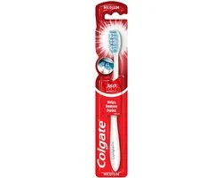 Colgate 360° Max Witte Tandenborstel Medium - Groen/Wit/Blauw