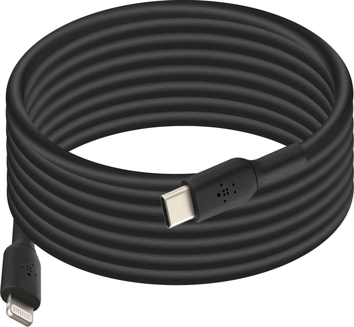 Belkin CAA003bt1MBK Lightning naar USB-C Kabel 1m