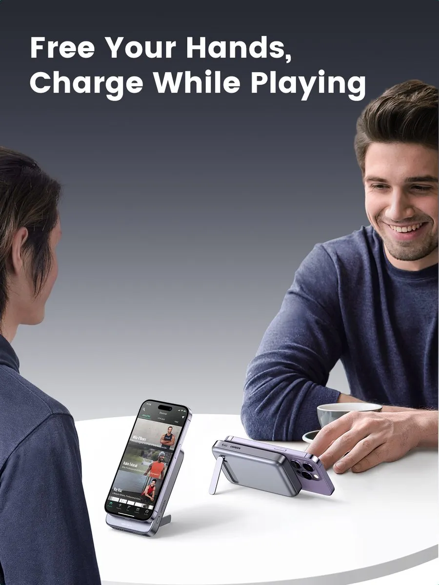 UGREEN 15086 Magnetische Powerbank 10000mAh - 37W - 3 Outputs