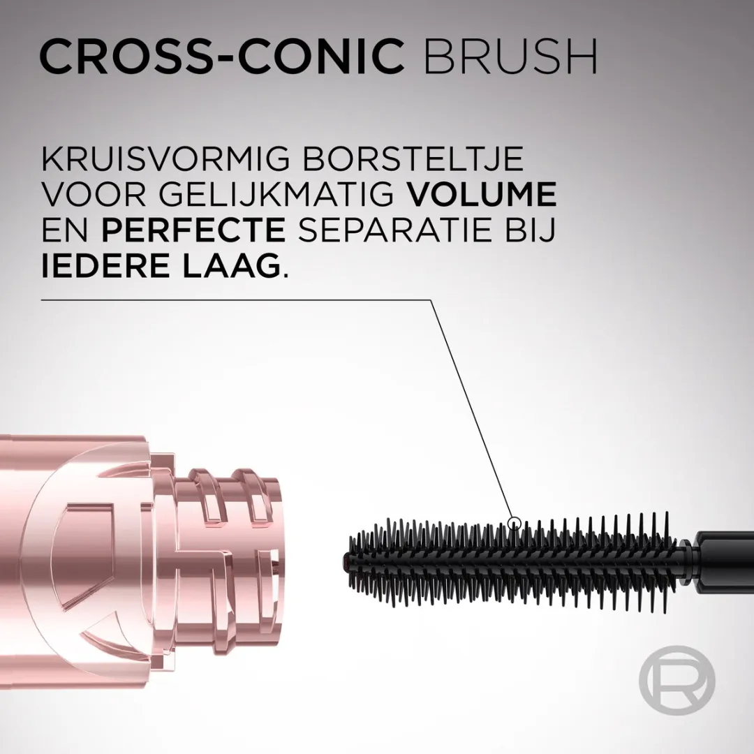 L'Oréal Paris Paradise Mascara Zwart - 2x 19.8ml