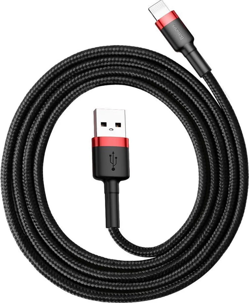 Baseus Universele USB naar Lightning Kabel 1m 2.5A
