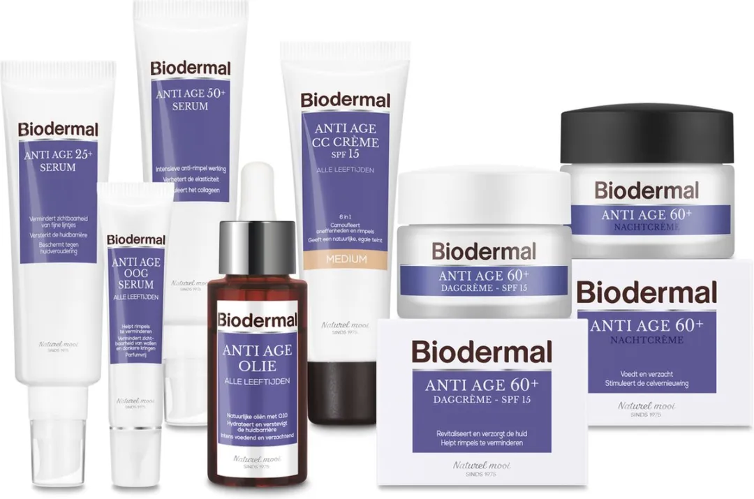 Biodermal Anti Age Dagcrème 60+ SPF15 - 50ml