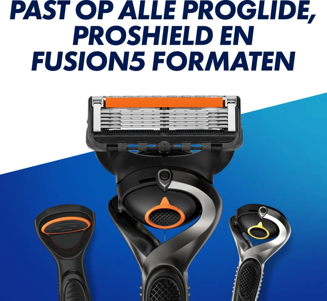 Gillette ProGlide Oranje Scheermesjes - 6 Stuks