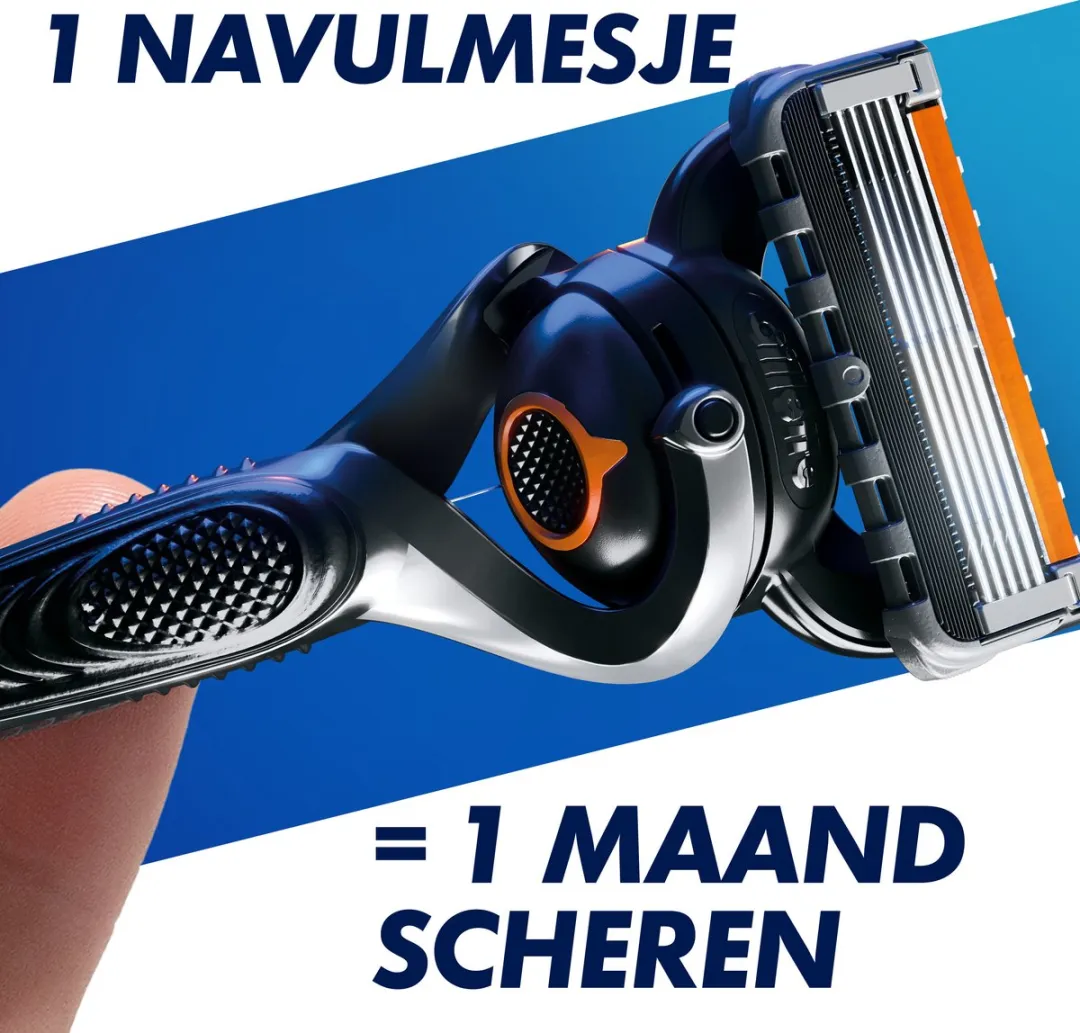 Gillette ProGlide Oranje Scheermesjes - 6 Stuks