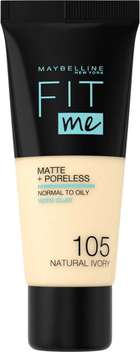 Maybelline Fit Me Matte + Poreless Foundation 105 Natural Ivory