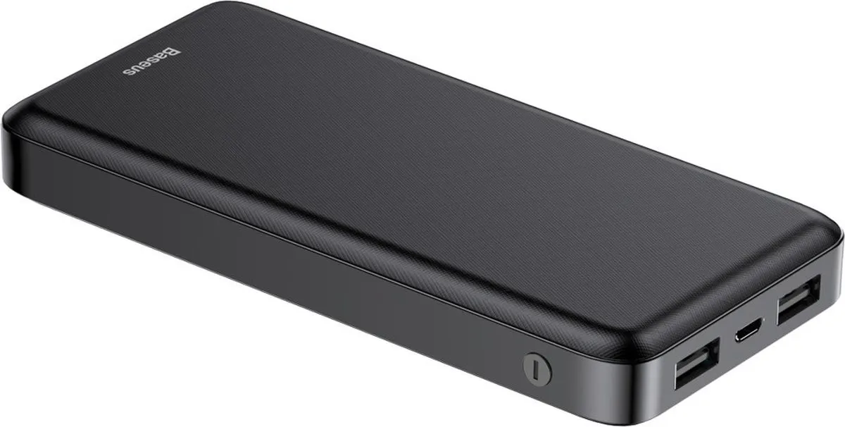 Baseus M36 PPALL-M3601 Powerbank 10.000mAh - Qi Zwart