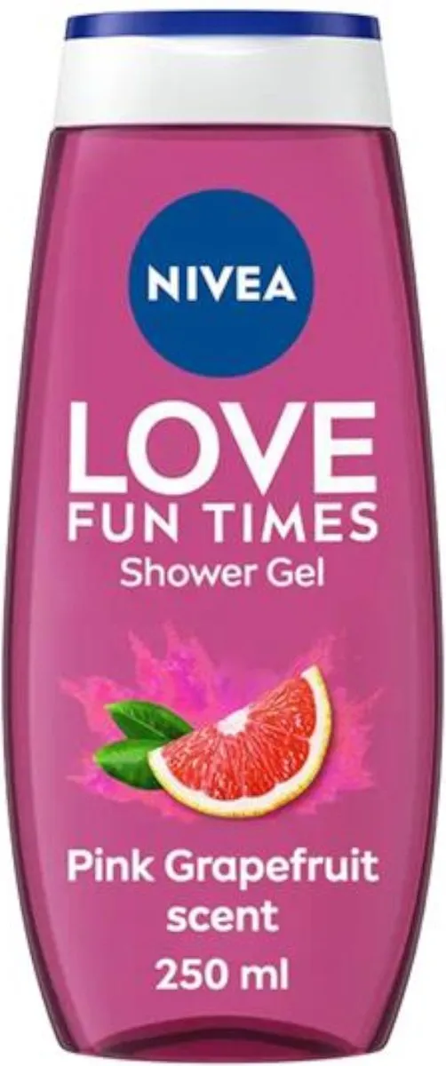 NIVEA Shower Gel Fresh Love Fun Times Pink Grapefruit 250ml