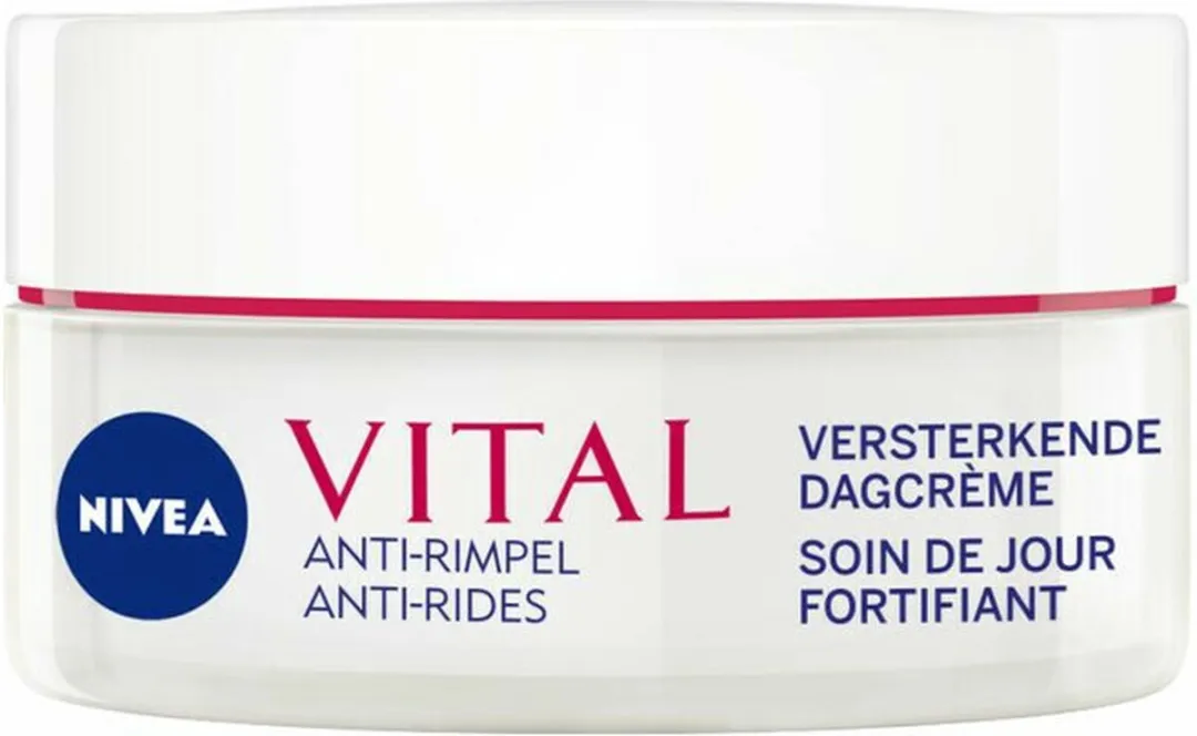 NIVEA Vital Dagcrème Anti-Rimpel 50ml - 3 Stuks