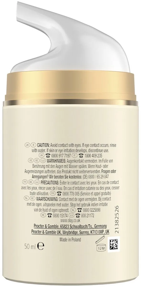 Olay Total Effects Dagcrème SPF 30 - 200ml (4x50ml)