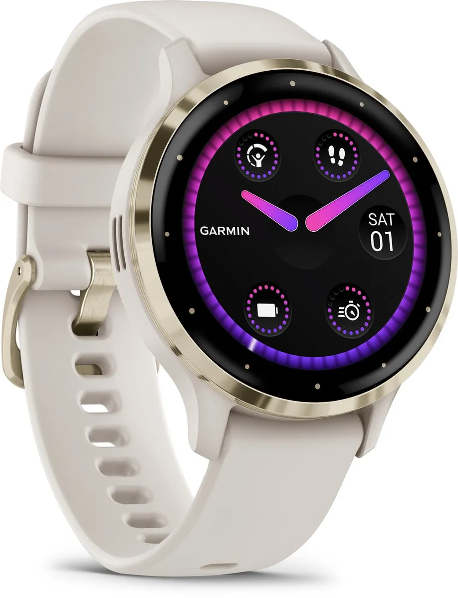 Garmin Venu 3s Smartwatch - 41mm - Ivory