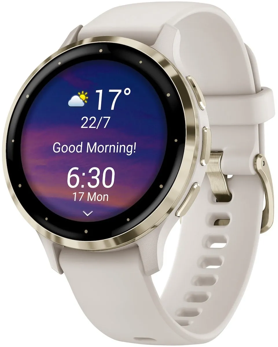 Garmin Venu 3s Smartwatch - 41mm - Ivory