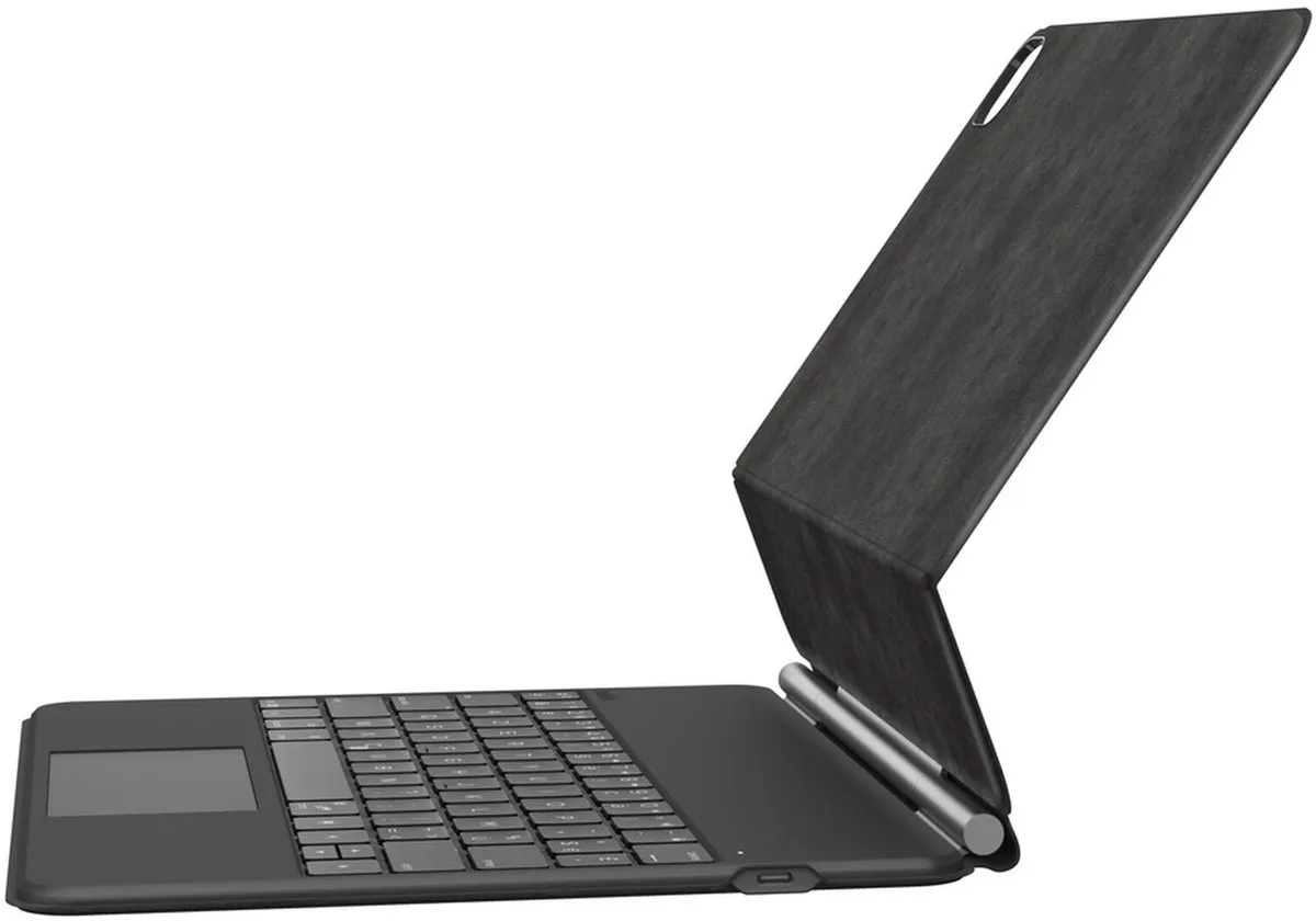 Belkin Pro Hoes met Toetsenbord BBZ003fr-v2 - iPad M4 Pro 13" Grijs