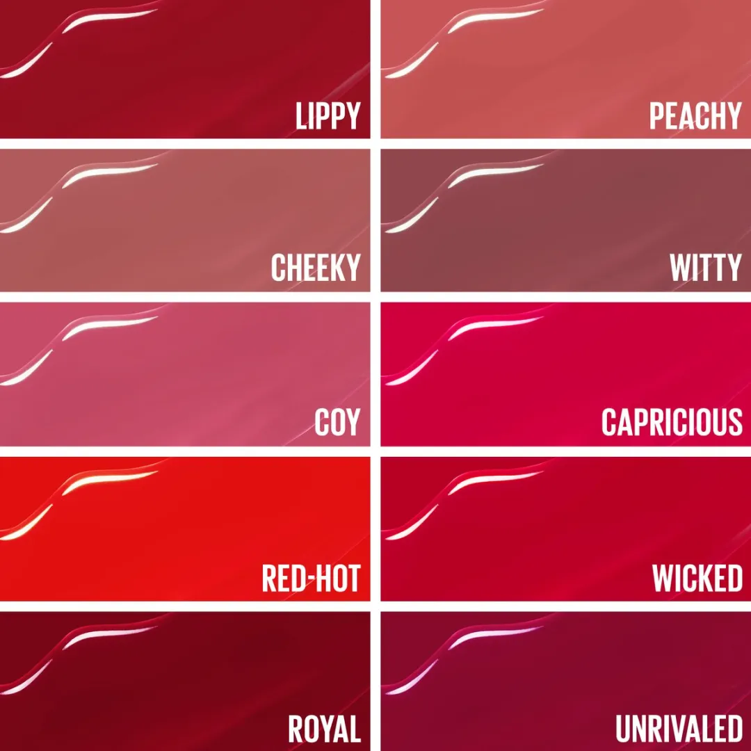 Maybelline SuperStay Vinyl Ink Lipstick 25 Red-Hot - 3 Stuks
