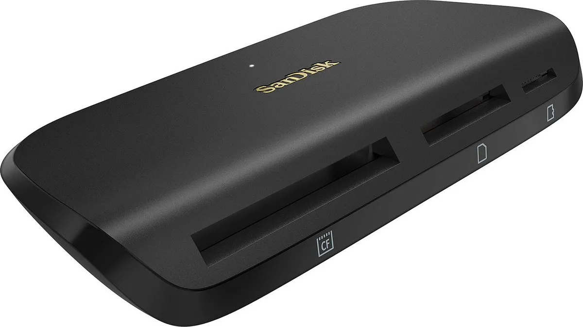 SanDisk SDDR-A631-GNGNN Geheugenkaartlezer - USB-C - Zwart