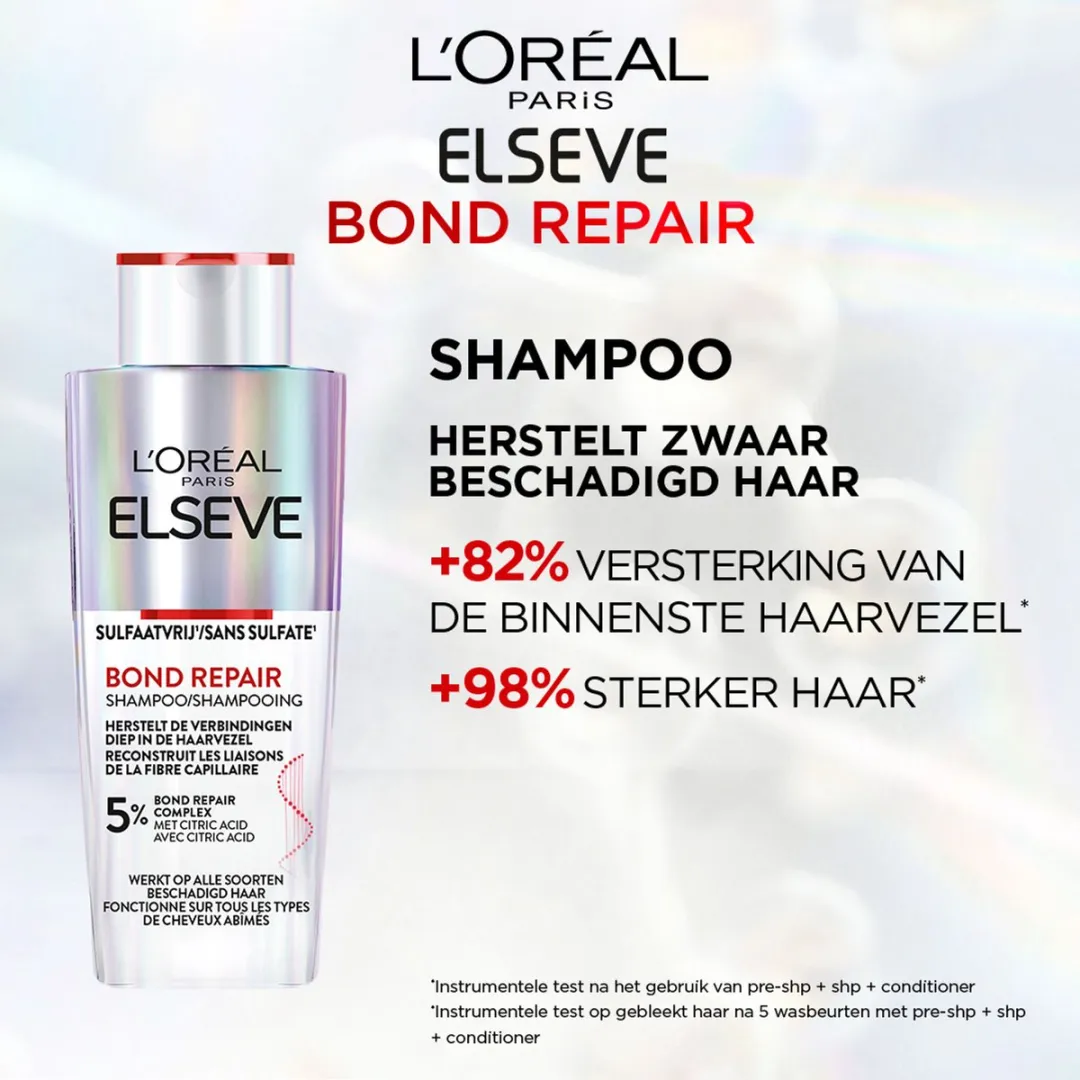L'Oréal Paris Elsève Bond Repair Shampoo 200ml