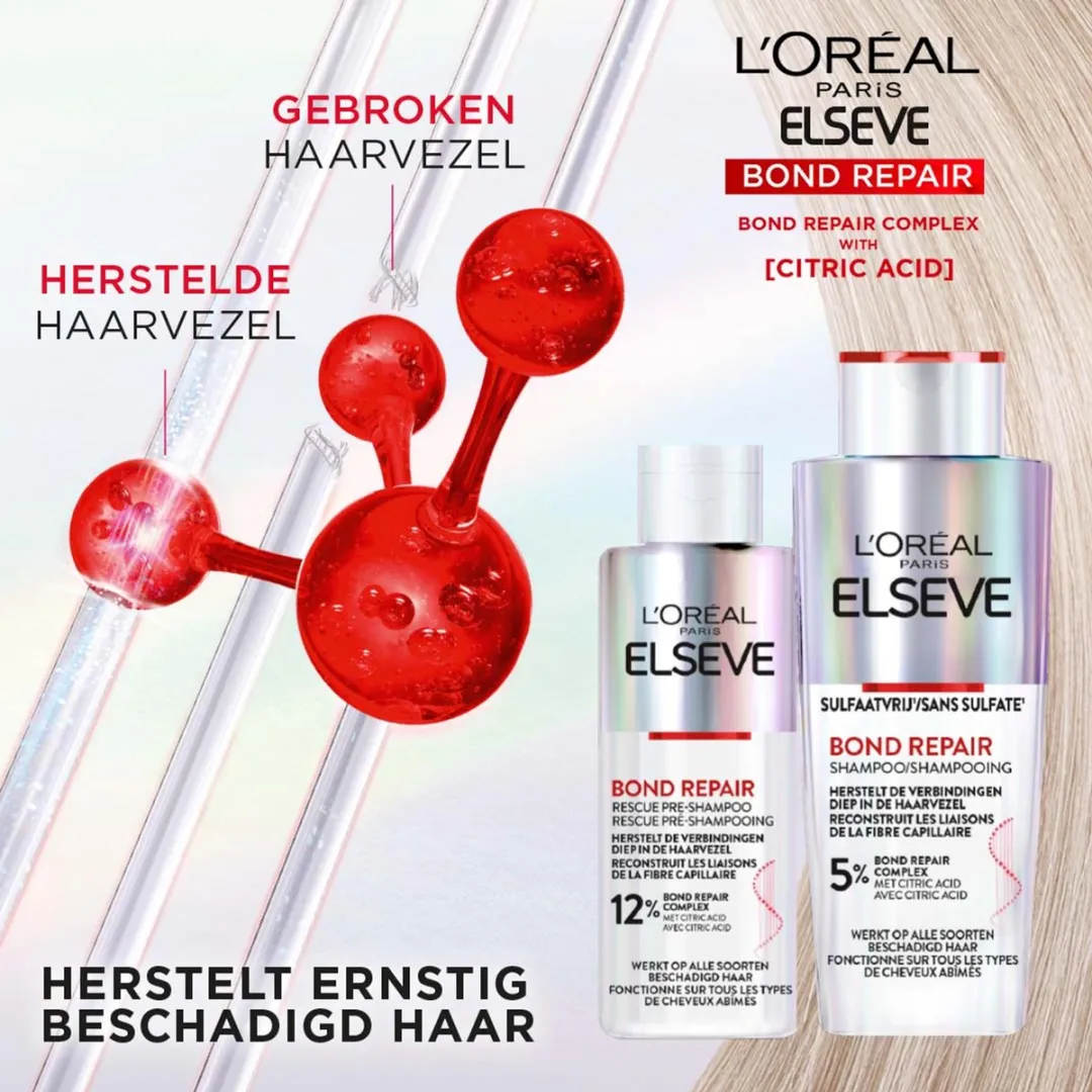 L'Oréal Paris Elsève Bond Repair Shampoo 200ml