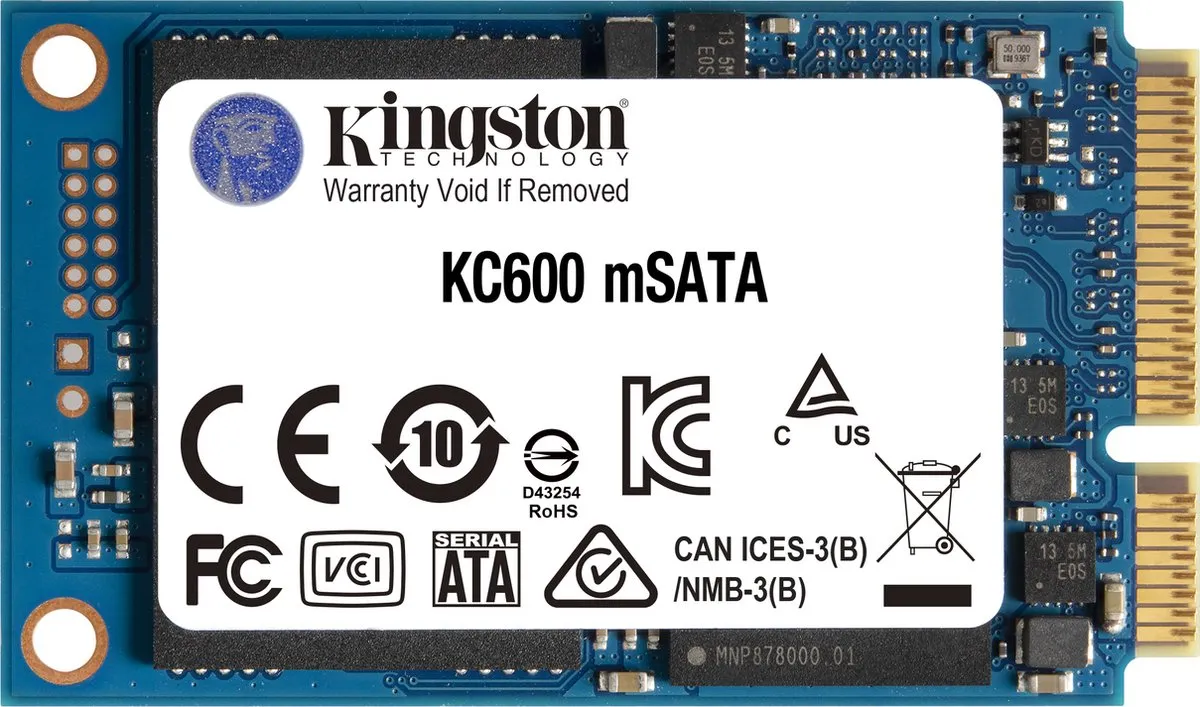 Kingston SKC600MS mSATA SSD 1TB