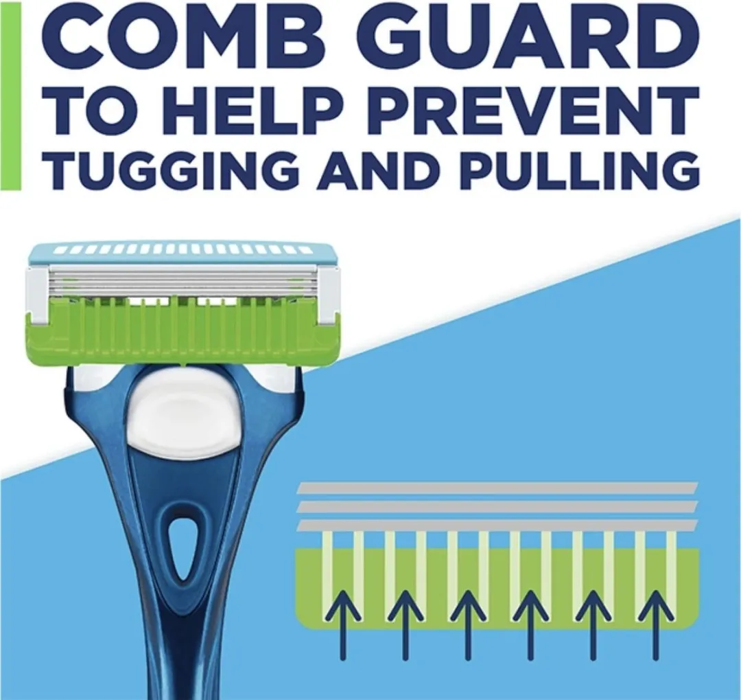Wilkinson Sword Hydro Comfort Scheermesjes 4 Stuks - Groen