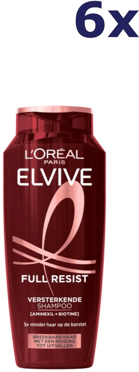 L'Oréal Paris Elvive Full Resist Shampoo - 6x250ml