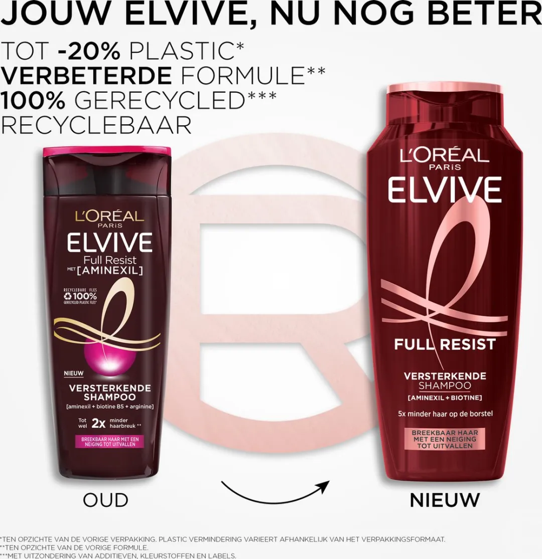 L'Oréal Paris Elvive Full Resist Shampoo - 6x250ml