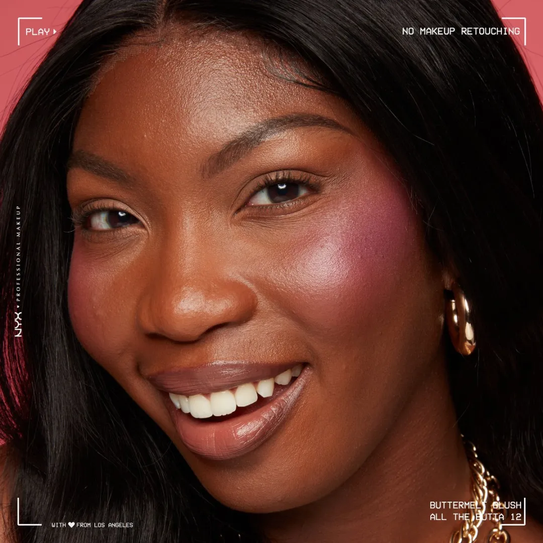 NYX Buttermelt Blush All The Butta 5g