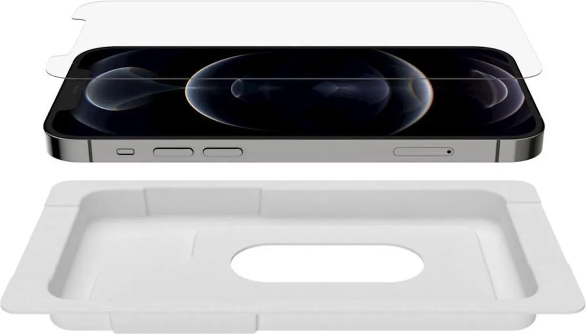 Belkin ScreenForce TemperedGlass iPhone 13/13 Pro/14 - Antimicrobieel