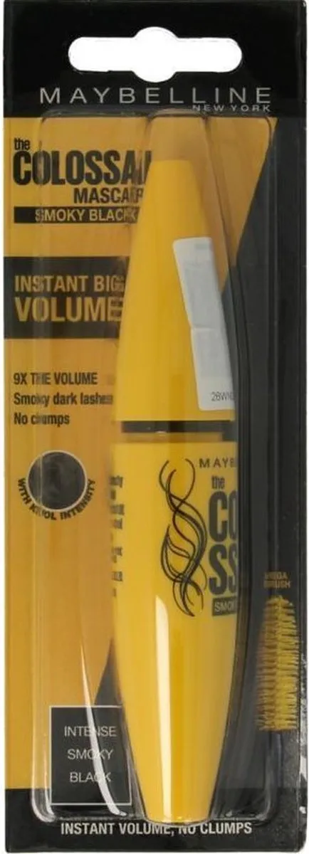 Maybelline Colormatic Smoky Black Mascara 1070ml
