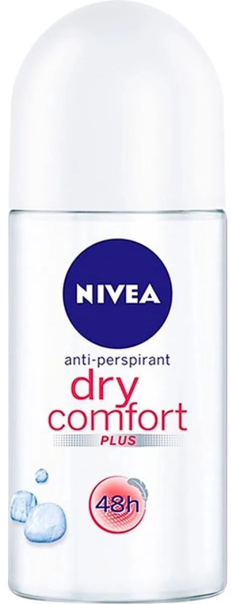 NIVEA Deo Roll-On Dry Comfort Plus 50ml - 20 Stuks