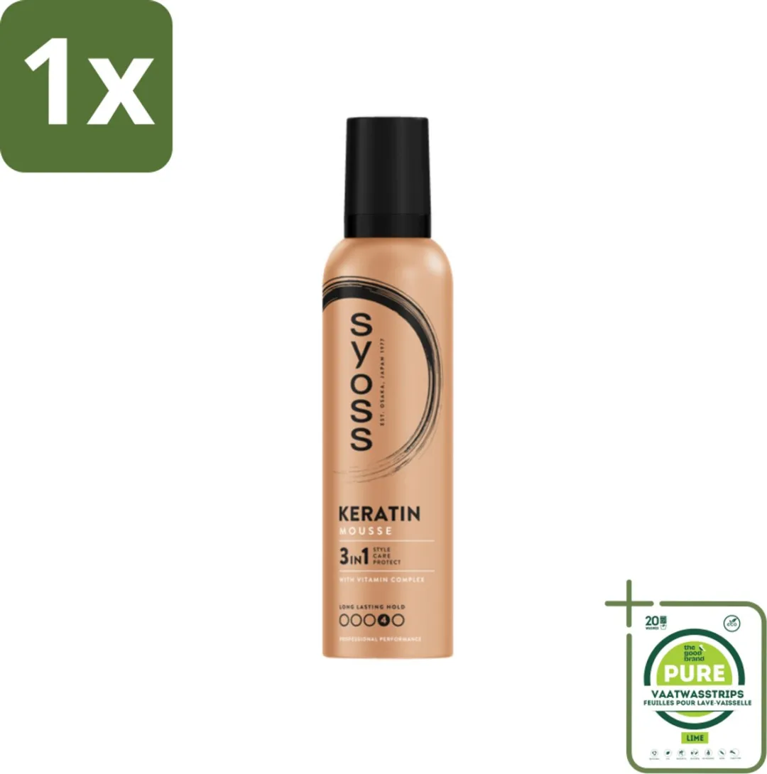 Syoss Keratin Haarmousse 250ml