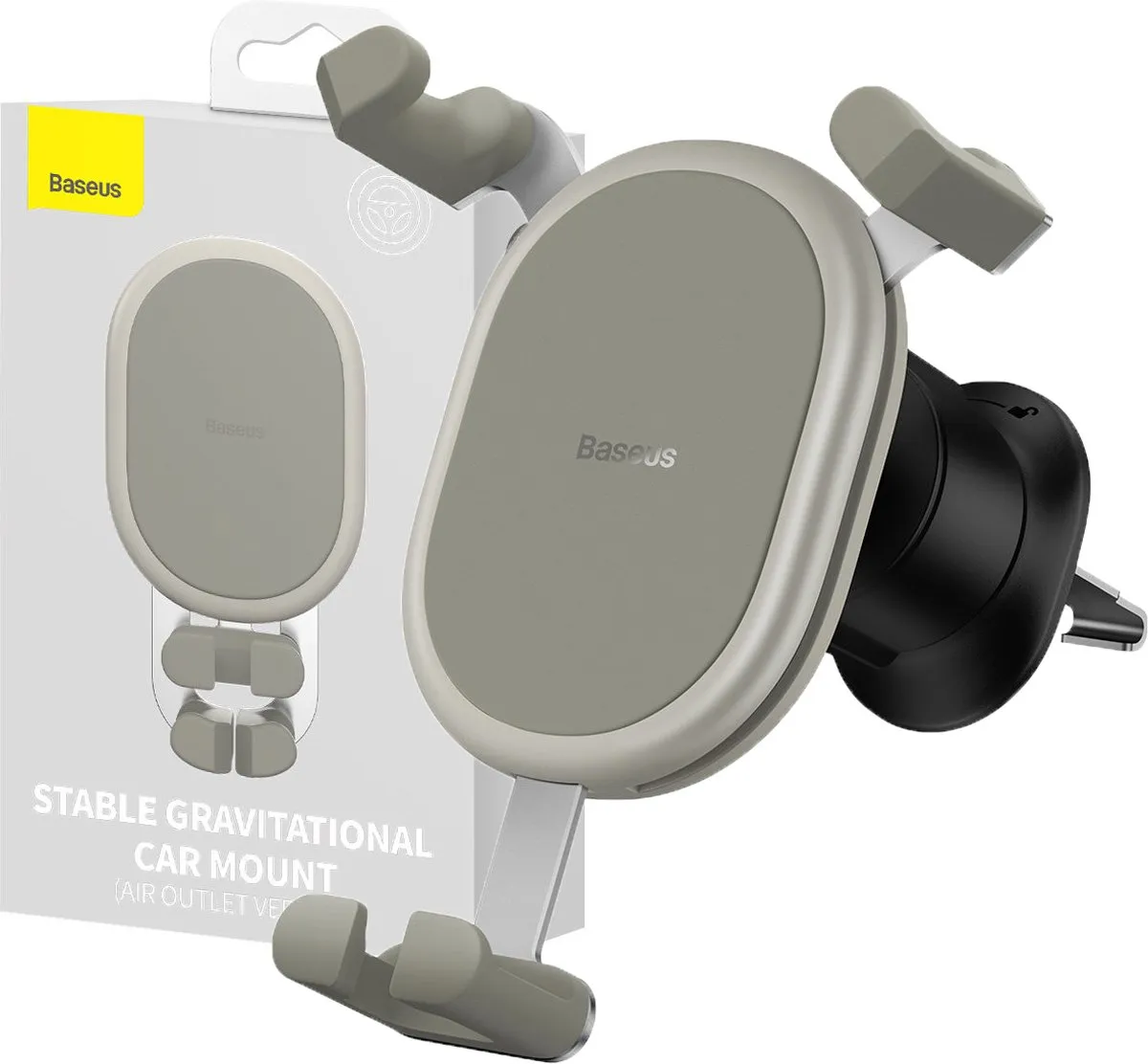 Baseus Universele Gravity Ventilatierooster Telefoonhouder