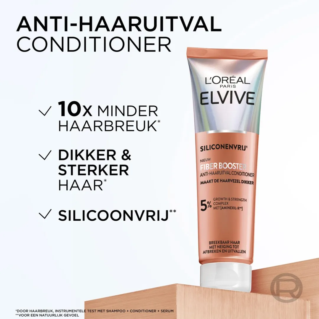 L'Oréal Paris Elvive Fiber Booster Conditioner 450ml - 3x150ml