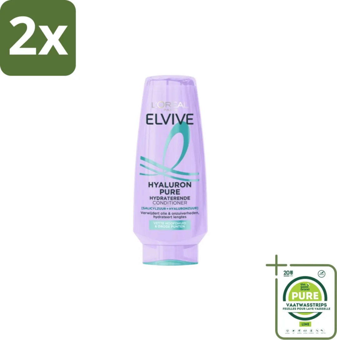 L'Oréal Paris Elvive Hyaluron Pure Conditioner 400ml
