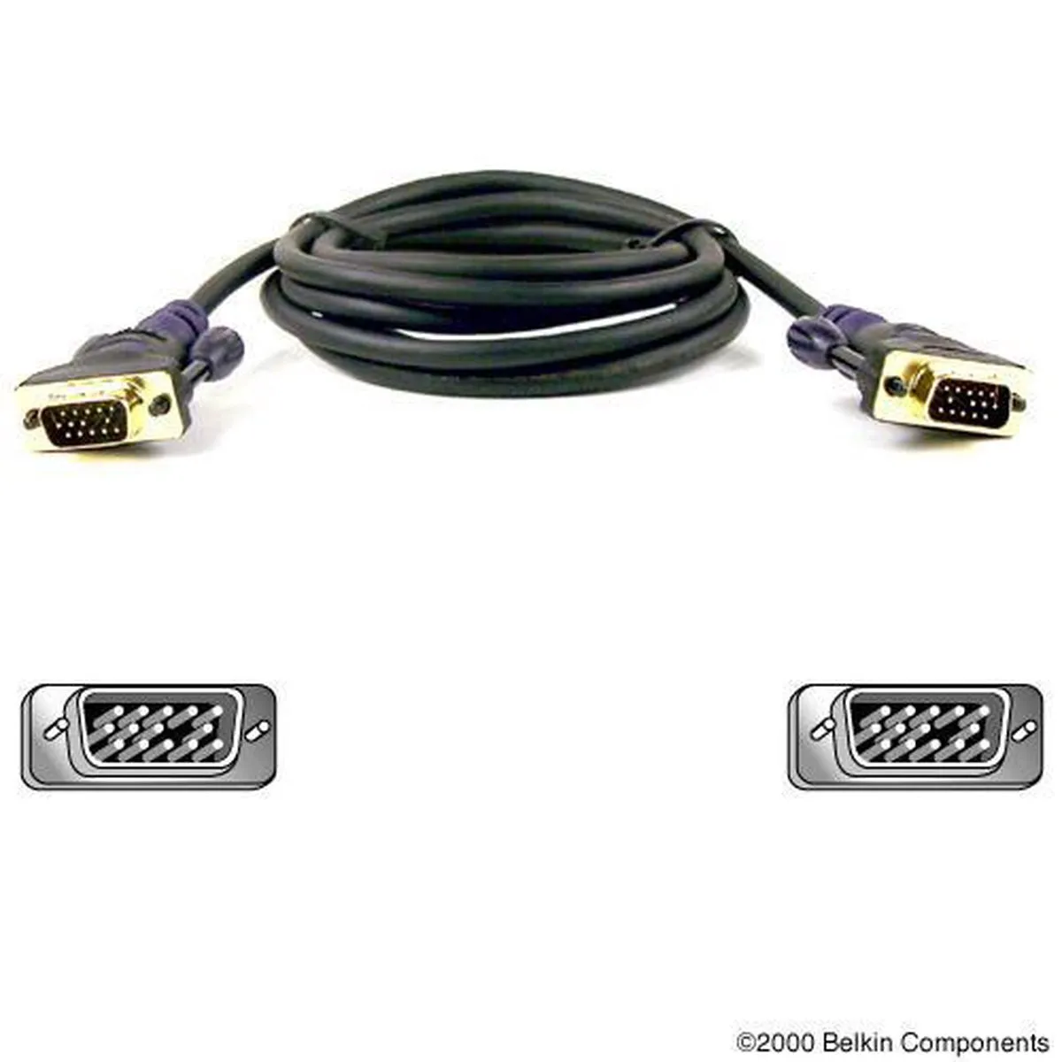 Belkin VGA Monitorkabel HDDB15M 1.8M