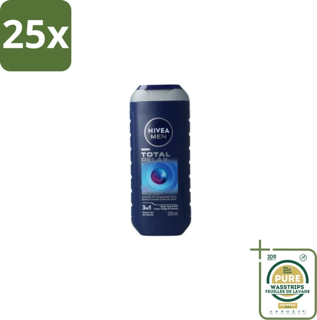 NIVEA Men Douchegel Total Relax 250ml