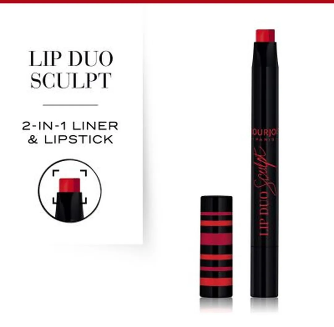 Bourjois Lip Duo Sculpt Liner & Lipstick 006 Rouge Tango
