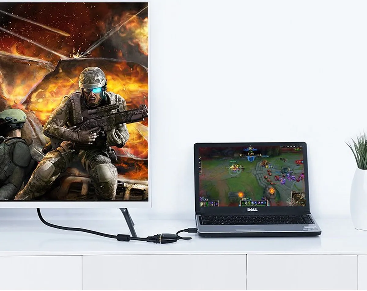 Ugreen HDMI naar VGA Adapter MM105 - FHD - Zwart