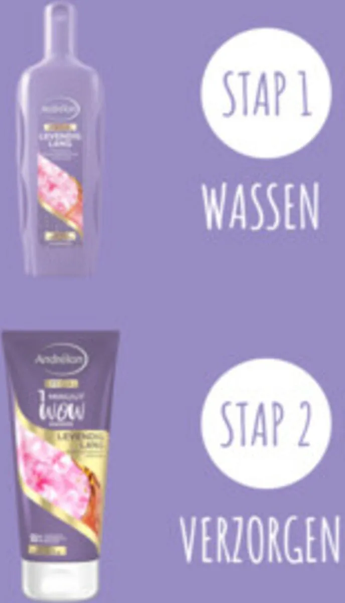 Andrélon Special Levendig Lang 1 Minuut WOW Masker - 6x180ml