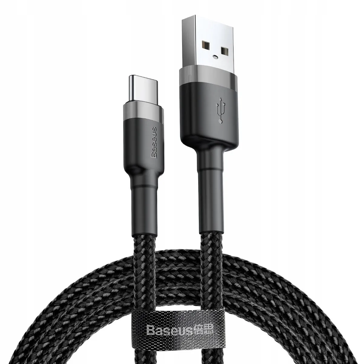 Baseus Cafule USB-C Kabel 3A Quick Charge 3.0 - 1m - Zwart/Rood