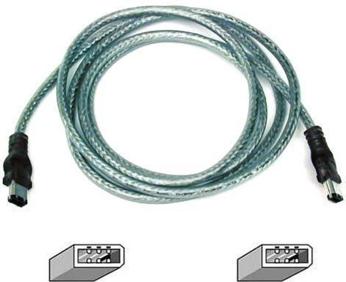 Belkin IEEE 1394 FireWire Kabel 6-pin 1.8m