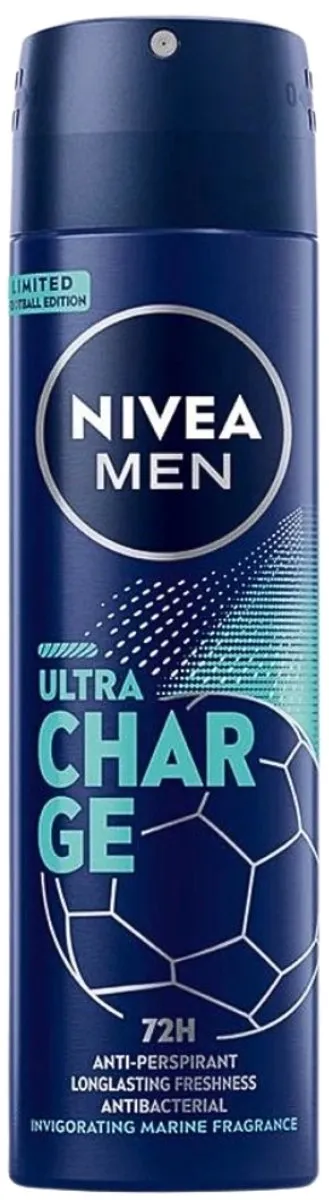 NIVEA Men Ultra Charge Deo Spray 150ml - 20 Stuks