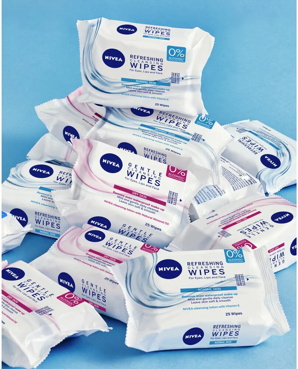 NIVEA Visage Reinigingsdoekjes Normaal Gemiddeld 160g